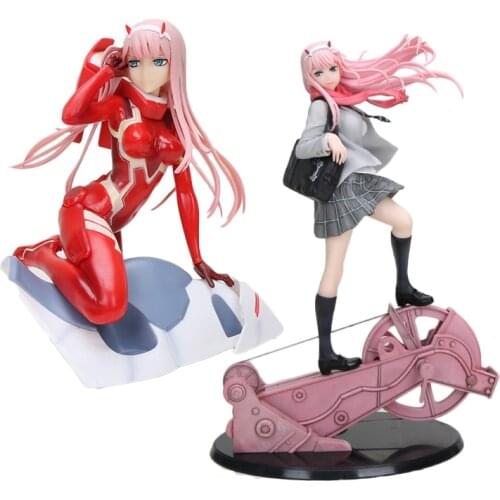 15cm Anime DARLING in the FRANXX Zero Two CODE: 002 PVC Action Figure Model Toys