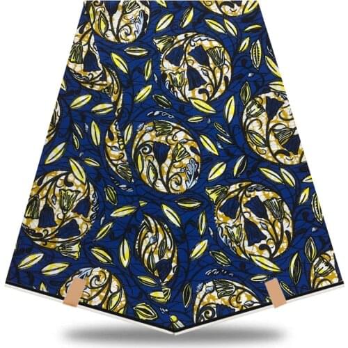 2021 Newest Design 100% cotton Soft Veritable Ankara African Real wax Fabric Nigeria wax for patchwork sewing Women Dress RF-874