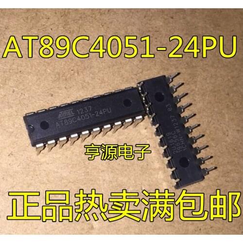 5pcs AT89C4051 AT89C4051-24PU DIP-20