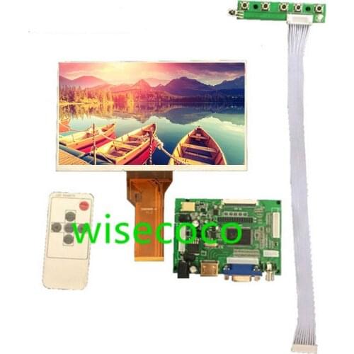 9 inch LCD Display Screen TFT Monitor AT090TN12 with VGA VS-TY2662-V1 Input Driver Board Controller For Raspberry Pi 3