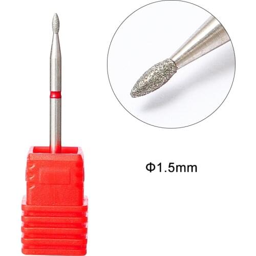 Diamond Carbide Electric Nail Drill Bit Nail Mills Cutter for Manicure Machine Nail Files Accessories