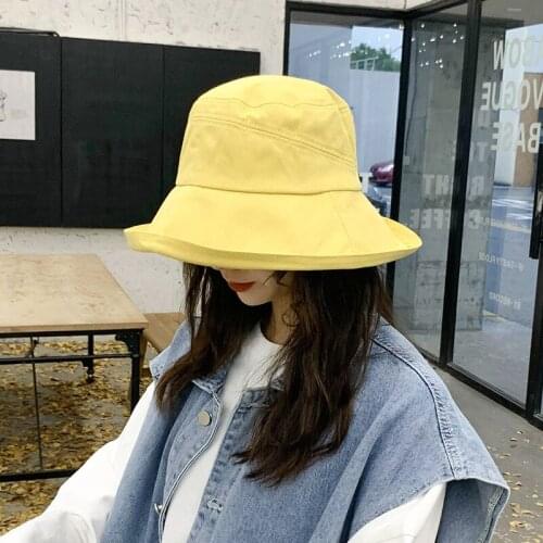 Big Brime Bucket Hat Women Outdoor Sports Hip Hop Cap Floral Man Summer Cotton Fishing Sun Hat Panama For Newest Hat