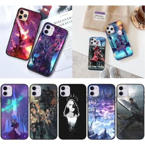 PXCHENG Video Game FINAL FANTASY XIV Online Phone Case For iPhone 12 Mini 11 Pro XS Max X XR 7 8 Plus