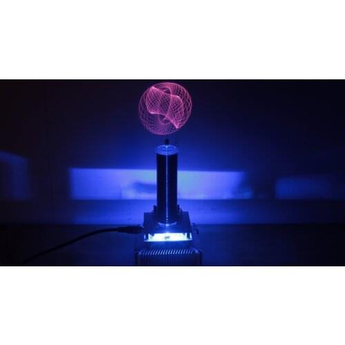 Eiffel Tower Ion Windmill Garland Music Tesla Coil Plasma Speaker Creative Toys