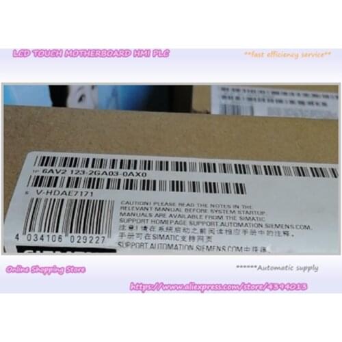 KTP700 6AV2 123 6AV2123-2GA03-0AX0 6AV2 123-2GA03-0AX0 KTP900 6AV2123 6AV2 123-2JB03-0AX0 6AV2123-2JB03-0AX0 New Original HMI