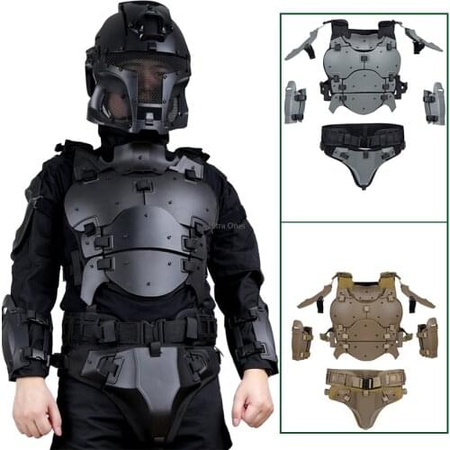 Multi-function Tactical Armor Set High Quality Military Molle Shooting Airsoft Paintball Vest Cs Combat Army Hunting Armor Suits