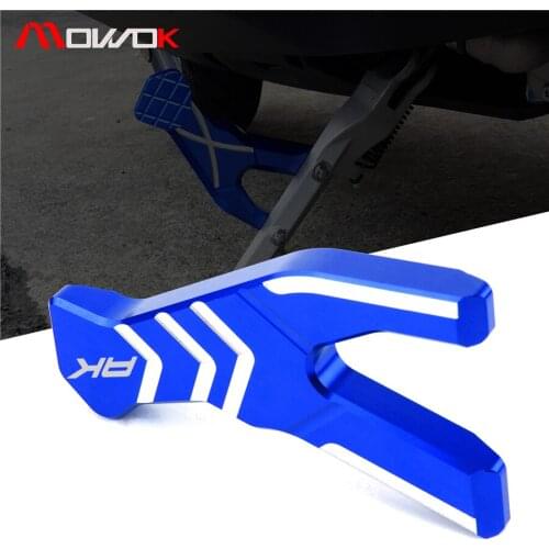 New For KYMCO AK550 2017 2018 With logo Motocycle accessories Side column auxiliary seat side stand decoration logo ak