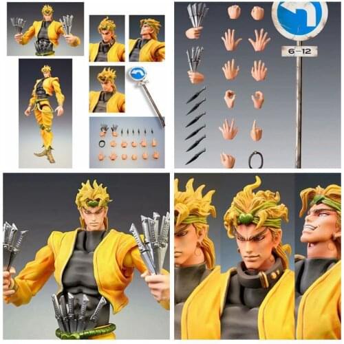 NEW 17cm Anime JOJOs Bizarre Adventure Dio Brando PVC Action figure Model toys doll Christmas gift for kids