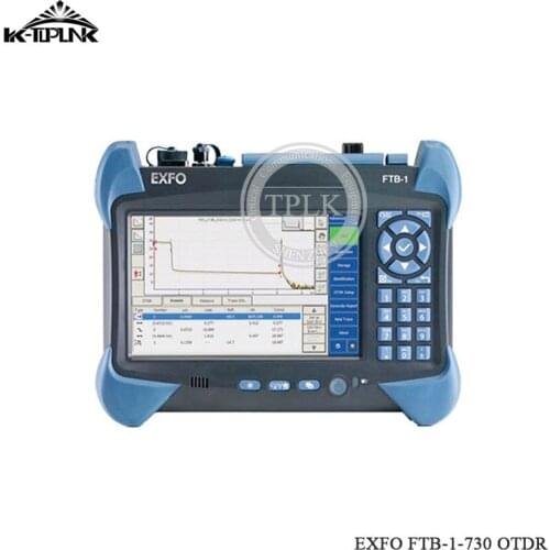 Original new Handheld EXFO FTB-1-730 OTDR Tester ,Integrated VFL, Multi-function Touch Screen Optical Time Domain Reflectometer