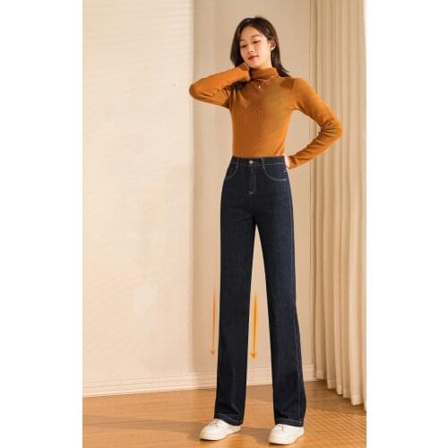 Женские прямые джинсы SGOGOOG China At AliExpress