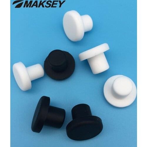 MAXFORD Silicone Rubber Stoppers for Frame Painting Powder Coating Rubber End Cap Round Tube Pipe 3/4/5/6/7/8/9/10/11/12/13/14mm