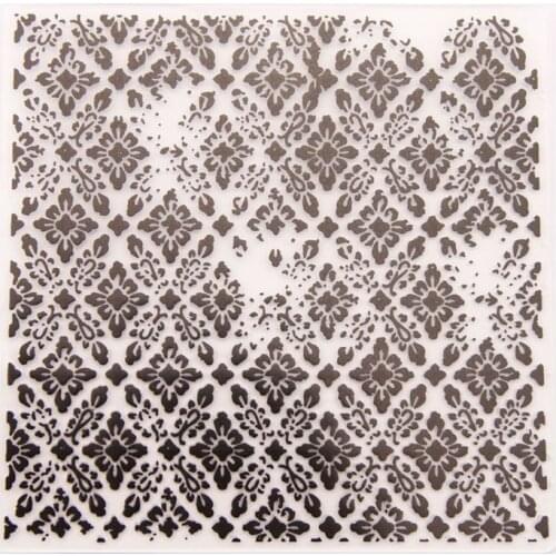 Flower Pattern Embossing Folder Stencil Template DIY Scrapbook Photo Album Card