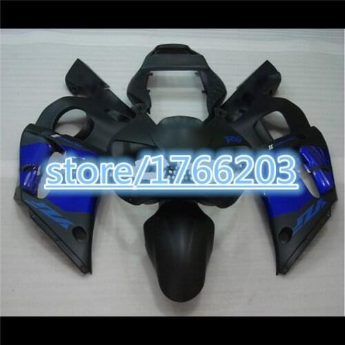 YZF 600 Fairing kit for YZF-R6 98-02 YZF R6 98 99 00 01 02 Matter Black Blue 1998-2002 ABS YZF R6 1998-2002 fairing kitsBBF