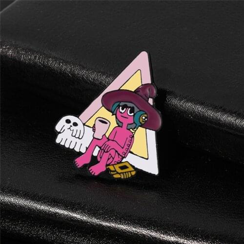 The Midnight Gospel Hard Enamel Pin New Classic Cute Cartoon Badge Brooch Charm Backpack lapel Pins Jewelry Gift For Friends