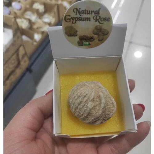 1pcs spherical Desert Rose Selenite Crystal Stone Specimen Crystal Healing Love Stone