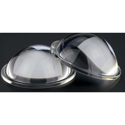 2PCS Diameter 28mm Focal Length 15mm Plano-Convex lens Projector Lamp Lenses Magnifying Glass Aspheric Condensing Lens