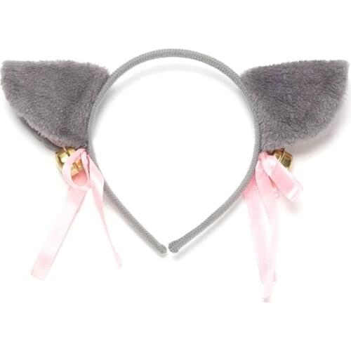 2021 Kawaii Styles Plush Animal Ears Hairpins Lolita Sweet Fluffy Ear Cosplay Anime Hair Clips Party Costume Hair Accessories