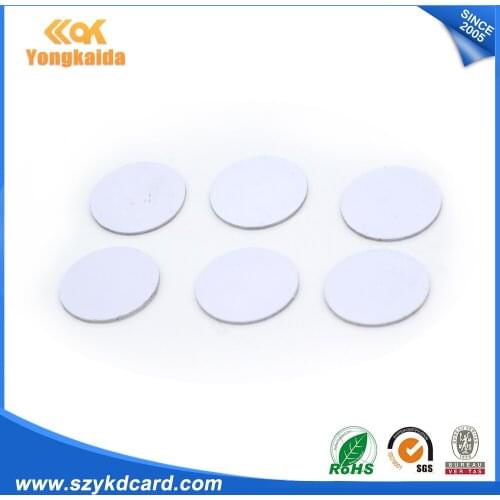 3000pcs/lot PVC RFID coin tag For . Smartphone 25mm 30mm ATA5577 125MHZ rfid sticker