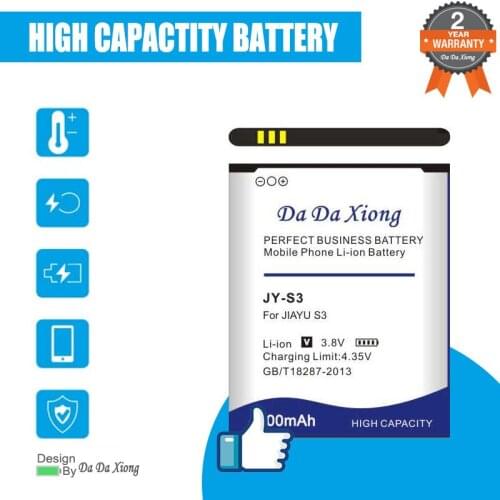3700mAh JY S3 / JY-S3 Phone Battery for JIAYU S3 Mobile phone replacement battery