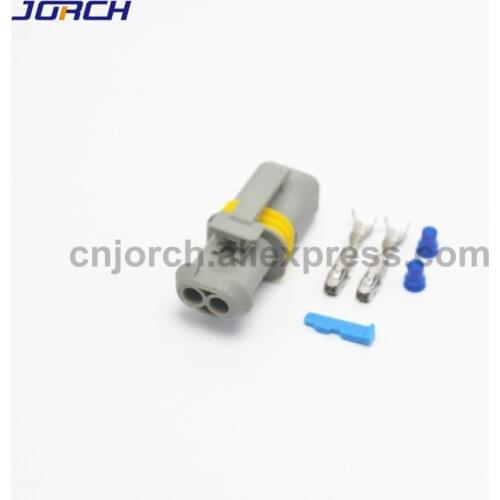 5sets 2pin Lear connector 18385000002 female electrical car connectors sealed automotive plug 18385.000.002