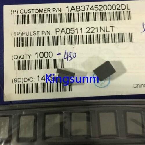 Free shipping 10pcs PA0511.221NLT [FIXED IND 220NH 25A 0.39 MOHM]