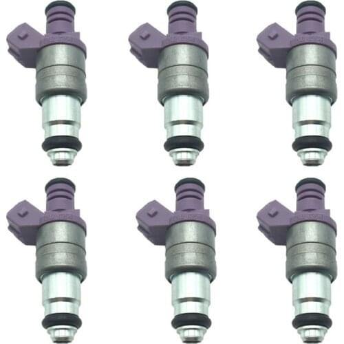 6Pcs Car Fuel Injectors Nozzle FOR Lada Volga Gazelle UAZ3160 Peugeot 406 605 Russian model 1998- UAZ3160 OEM ZMZ6354