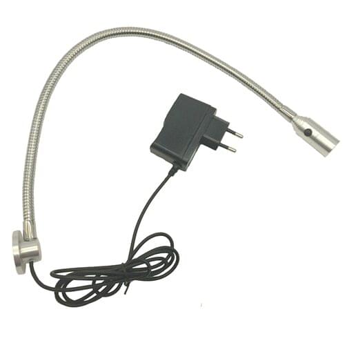 1W LED FLEXIBLE WALL MOUNT READING LIGHT