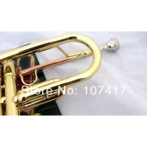 2017 Hot Sale Direct Selling Bb Tuba Trompetes Phosphor Bronze Trumpet Musical Popularity Authentic Tube Spout B Flat
