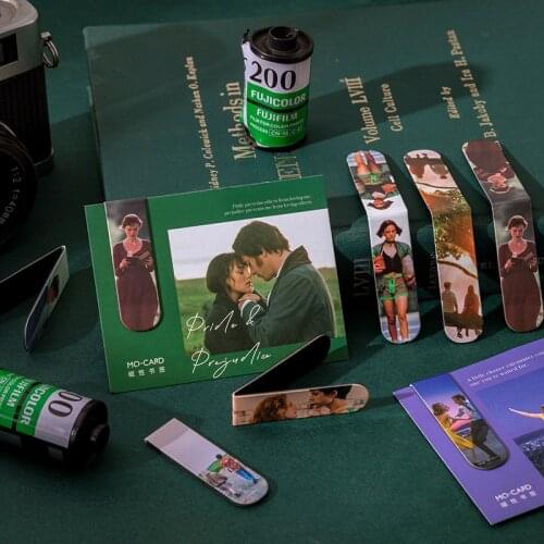Classic Movie Series Magnetic Bookmarks Book Marker Page Clip School Office Supplies
