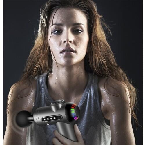 20 Speed Massage gun massager vibration fascial gun fitness muscle relax body relaxation Electric massager with portable bag