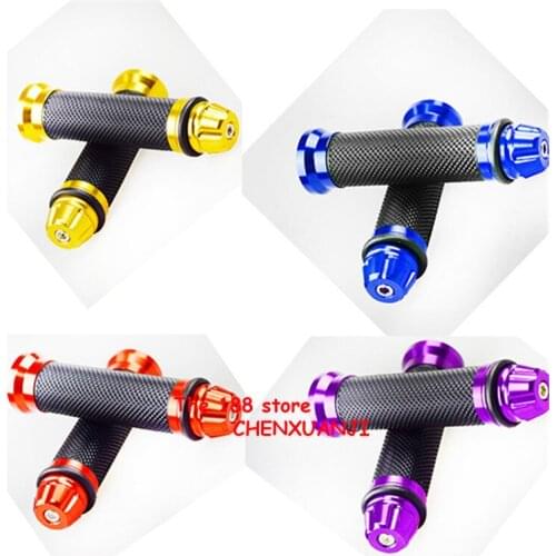 22mm Motorcycle grips hand rubber pedal biker scooter handlebar grips modified handlebar throttle turn Grip Settle Handle Grips
