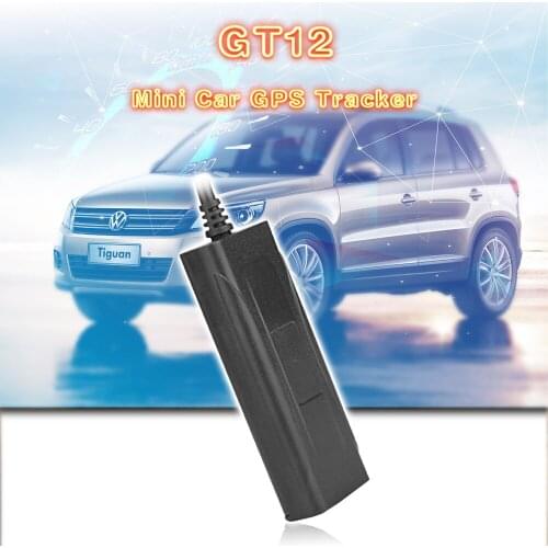 Real Time GPS Car Tracker GT12 Waterproof Mini GPS Locator Tracking Device With Anti-theft Off Oil/Electricity ACC Detection