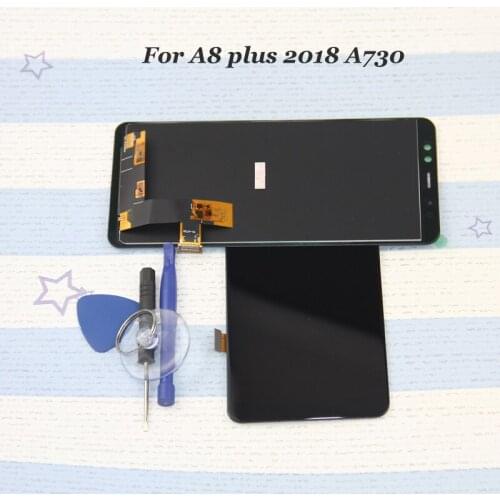 Display LCD Screen for SAMSUNG Galaxy A8 Plus 2018 LCD A730 A8 2018 LCD A530 Display Touch Digitizer