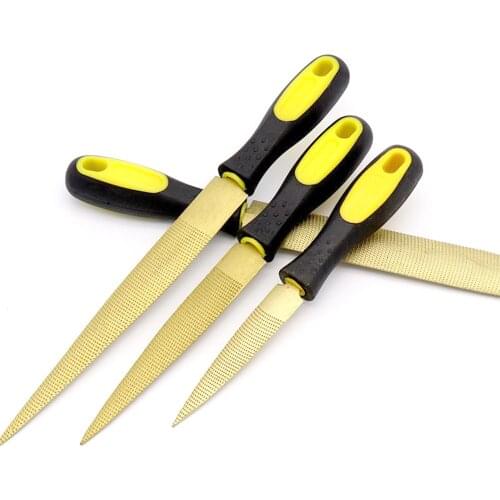 1PCS Double Sided Wood Rasp File 4''/6''/8''/10''/12'' Flat Half Round Woodworking