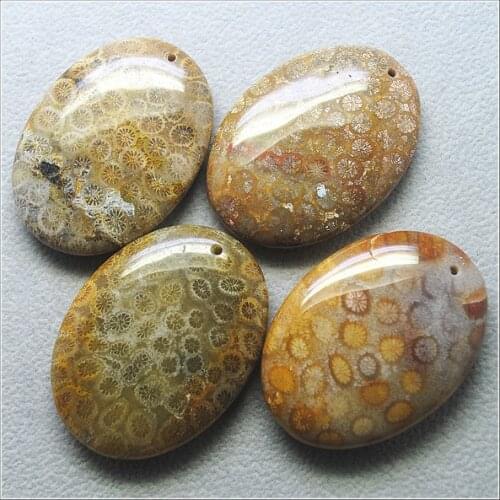 1pc nature colors of gem stone semi precious stone pendants donuts heart oval shape organic items for jewelry findings