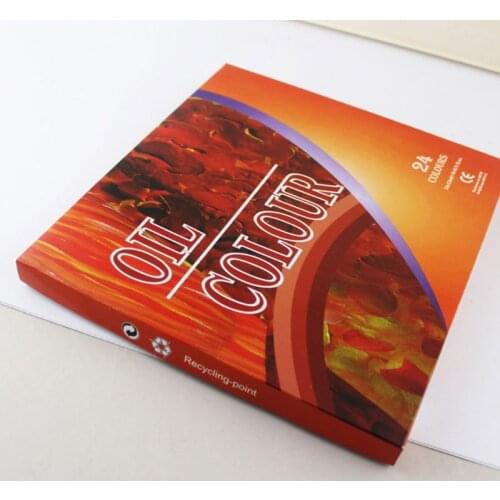 12ml 12/24 Colors Professional Oil Painting Paint Drawing Pigment Tubes Supplies K92C