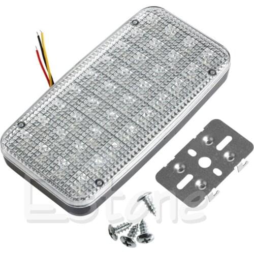 12V 36 LED Car Vehicle Vans Truck Dome Roof Ceiling Interior Light Lamp White