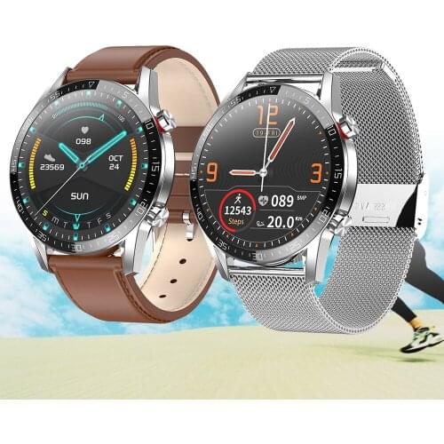 2021 Fitness Smart Watch Bluetooth Call IP68 Waterproof Heart Rate Monitor Blood Pressure 1.3 inch Full Touch Smartwatch VS L11