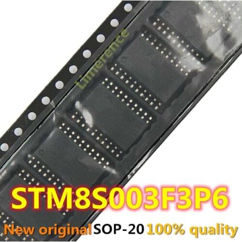 5PCS STM8S003F3P6 TSSOP-20 8S003F3P6 TSSOP20 STM8S003 TSSOP new and original IC