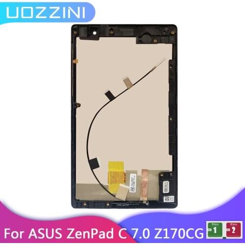 7" Great For ASUS ZenPad C 7.0 Z170 Z170CG P01Y P01Z LCD Display With Touch Screen Digitizer Assembly For Z170CG Lcd 100% Tested