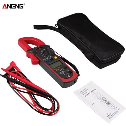 ANENG ST201 Digital Clamp Multimeter Ammeter Transistor Tester Voltage Tester