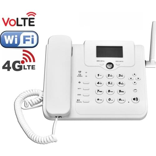 DongZhenHua W101W Home 3G GSM Voice Call VoLTE Router Wireless Fixed Telephone Landline Router Mobile Hotspot Wifi LTE 4G Modem