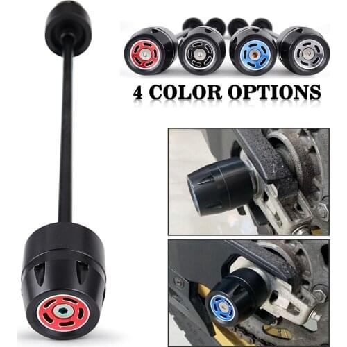 JAER Rear Axle Fork Crash Slider for Ducati Scrambler Desert Sled Scrambler 400 800 1100 /Sport/Special CNC Falling Protection