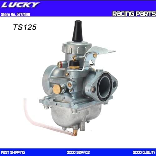 Motorcycle Zinc Alloy 26mm Carburetor For Suzuki 125cc TS 125 TS125 TS125N TC DS125 TS DS100 Off-Road Street 65-125cc Dirt Bike