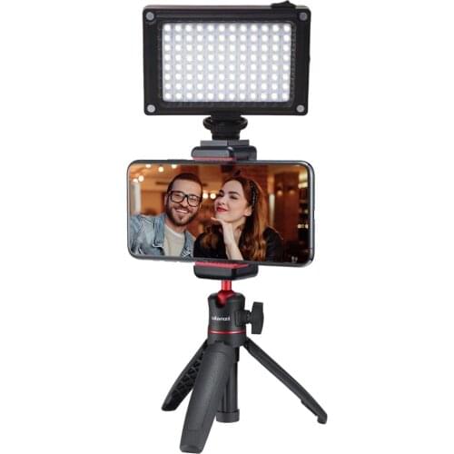 Ulanzi 96 DSLR LED Video Light On Camera Photo Studio Lighting Hot Shoe LED Vlog Fill Light Lamp for Smartphone DSLR SLR Camera