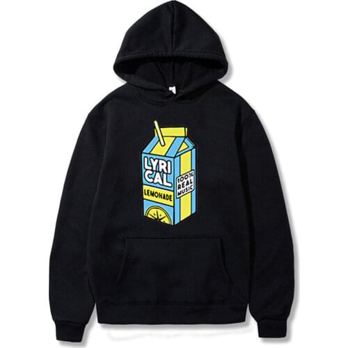 Lyrical Lemonade Hoodie 100% Real Music Funny Hoodie for Men/Women Lyrical Lemonade Pullover Hooded Sweatershirt
