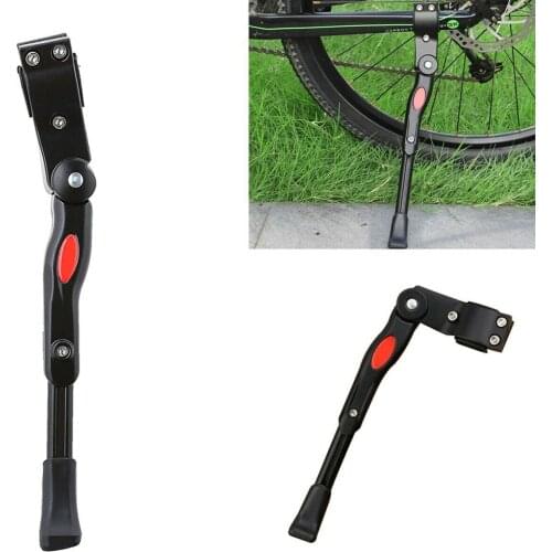 Adjustable Bicycle Stand Parking Rack 35-40cm Road MTB Bicycle Side Aluminum Alloy Kickstand Side Kick Stand Bicycle Parts
