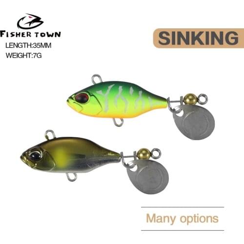 VIB Cicada Lure 30g/7g Sinking Tail Spinner Baits Bibe For Bass Pike Perch Fishing Lure Hard Bait Long Shot Wobbler Crankbait