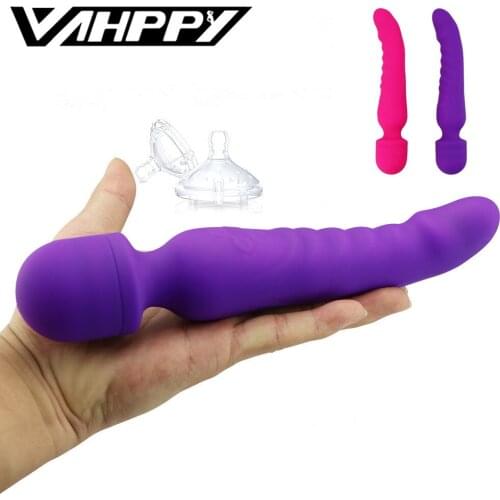 Vibrator sex toys for woman Clitoris stimulator USB Charge AV Magic Wand Powerful oral clit Dildo Vibrators for Women Adult shop