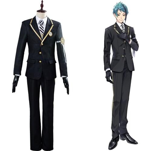 Twisted Wonderland Cosplay Azul/Floyd/Jade Cosplay Costume Outfit Full Suit Halloween Carnival Costumes For Adult Uniform